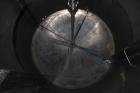 Used Precision Stainless Mixing Tank, 12,000 Gallon, 316L Stainless Steel, Vertical. Approximate 144