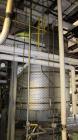 Used 5000 Gallon Quality Containment, Serial J-3572, 316 Stainless Steel Tank, Flat Top, Flat Bottom, 9' Diameter, 10'6