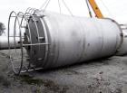 Used Robert Mitchell Pressure Tank, 10,000 Gallon, 316L Stainless Steel, Vertical. Approximate 120