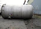 Used Robert Mitchell Pressure Tank, 10,000 Gallon, 316L Stainless Steel, Vertical. Approximate 120