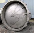 Used Robert Mitchell Pressure Tank, 10,000 Gallon, 316L Stainless Steel, Vertical. Approximate 120