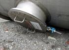 Used Robert Mitchell Pressure Tank, 10,000 Gallon, 316L Stainless Steel, Vertical. Approximate 120