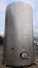 Used- 12,000 Gallon Santa Rosa Stainless Steel Vertical Stainless Jacketed Tank