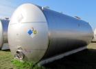 Used- Santa Rosa Approximately 17,000 Gallon Stainless Steel Horizontal Storage Tank. Approximately 10'6