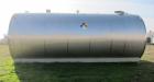 Used Santa Rosa Approximately 17,000 Gallon Stainless Steel Horizontal Storage Tank. Approximately 10'6