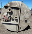 Used Springs Fabrication Product Hopper/Silo, 739.44 cubic feet (5533 gallon), 304 stainless steel, vertical. Approximately 78