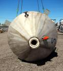 Used Springs Fabrication Product Hopper/Silo, 739.44 cubic feet (5533 gallon), 304 stainless steel, vertical. Approximately 78
