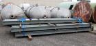 Used Springs Fabrication Product Hopper/Silo, 739.44 cubic feet (5533 gallon), 304 stainless steel, vertical. Approximately 78