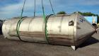 Used Springs Fabrication Product Hopper/Silo, 739.44 cubic feet (5533 gallon), 304 stainless steel, vertical. Approximately 78