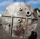 Used Springs Fabrication Product Hopper/Silo, 739.44 cubic feet (5533 gallon), 304 stainless steel, vertical. Approximately 78