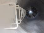 Used Springs Fabrication Product Hopper/Silo, 739.44 cubic feet (5533 gallon), 304 stainless steel, vertical. Approximately 78