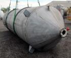 Used Springs Fabrication Product Hopper/Silo, 739.44 cubic feet (5533 gallon), 304 stainless steel, vertical. Approximately 78