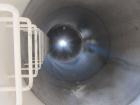 Used Springs Fabrication Product Hopper/Silo, 739.44 cubic feet (5533 gallon), 304 stainless steel, vertical. Approximately 78