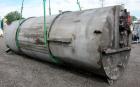 Used Springs Fabrication Product Hopper/Silo, 739.44 cubic feet (5533 gallon), 304 stainless steel, vertical. Approximately 78