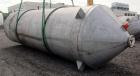 Used Springs Fabrication Product Hopper/Silo, 739.44 cubic feet (5533 gallon), 304 stainless steel, vertical. Approximately 78