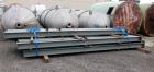 Used Springs Fabrication Product Hopper/Silo, 739.44 cubic feet (5533 gallon), 304 stainless steel, vertical. Approximately 78