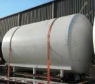 Used St. Regis Tank, Approximately 5000 Gallon, 304 stainless steel, horizontal. 96