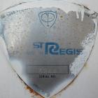Used St. Regis Tank, Approximately 5000 Gallon, 304 stainless steel, horizontal. 96