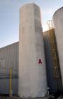 Used St. Regis Jacketed Silo, 4009 Cubic Feet (30,000 Gallon), Stainless Steel. Approximate 144