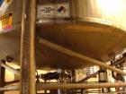 Used Stainless Fabrication Inc. Approximately 14,700 Gallon Stainless Steel Vertical Mix Tank. 144