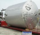 Used- Stainless Fabrication Kettle, 15,000 gallon, 316L stainless steel. 158