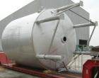 Used Stainless Fabrication Kettle, 15,000 Gallon, 316L Stainless Steel, Vertical. 158