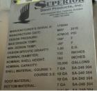 Used- Approximately 10,000 Gallon Stainless Steel Tank
