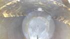 Used G.W. Taylor Tank, 6000 Gallon, 316 Stainless Steel, Vertical. Approximate 108” diameter x 144” straight side, dished top and bottom. Partial bottom sidewall dimple jacket, no rating. (4) Sidewal...