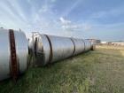 Used- Tolan Horizontal Tank, 5,800 Gallons, Stainless Steel. Approximate 78