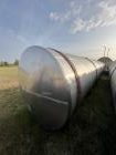 Used- Tolan Horizontal Tank, 5,800 Gallons, Stainless Steel. Approximate 78