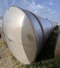 Used- Tolan Horizontal Tank, 5,800 Gallons, Stainless Steel. Approximate 78