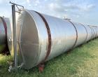 Used- Tolan Horizontal Tank, 5,800 Gallons, Stainless Steel. Approximate 78