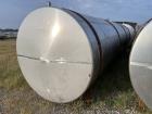 Used- Tolan Horizontal Tank, 5,800 Gallons, Stainless Steel. Approximate 78