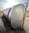 Used- Tolan Horizontal Tank, 5,800 Gallons, Stainless Steel. Approximate 78