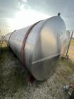 Horizontal 5,800 Gallon Stainless Steel Storage Tank