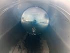 Used Industrial 304 SS Storage Tank – 5,800 Gallon | Horizontal with Discharge Valve