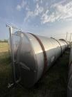 Used- Tolan Horizontal Tank, 5,800 Gallons, Stainless Steel. Approximate 78