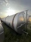 Used- Tolan Horizontal Tank, 5,800 Gallons, Stainless Steel. Approximate 78