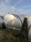 Used- Tolan Horizontal Tank, 5,800 Gallons, Stainless Steel. Approximate 78