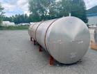Used- Tolan Horizontal Tank, 5,800 Gallons, Stainless Steel. Approximate 78
