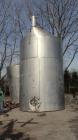 Used- Tri-Canada Tank, 12,000 Gallon, T316 stainless steel, vertical storage tank. Approximately 10'10