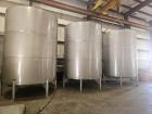 6,500 Gallon Stainless Steel Storage Tank – Vertical Single Wall Unused
