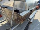 Used 6,000 Gallon 316 Stainless Steel Jacketed & Double Motion Agitated Tank with scraper agitation and center agitation with turbine blade paddles. Vessels measures 10' diameter X 10' straight side ...