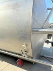 Used 6,000 Gallon 316 Stainless Steel Jacketed & Double Motion Agitated Tank with scraper agitation and center agitation with turbine blade paddles. Vessels measures 10' diameter X 10' straight side ...