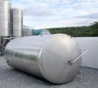 Used 5,000 Gallon Stainless Steel Tank | Insulated 304SS Vertical Brewery Vessel w/ CIP