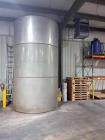 Used 5,000 Gallon Stainless Steel Tank – Vertical Storage Vessel – 90