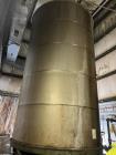 Used Valley Foundry 17,000 Gallon Vertical Stainless Steel Tank | 12' Diameter | Flat Bottom