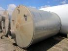 Used Valley Foundry & Machine Works Tank, Approximate 5,000 Gallon, 304 Stainless Steel, Vertical. Approximately 102