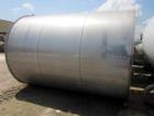 Used Valley Foundry & Machine Works Tank, Approximate 5,000 Gallon, 304 Stainless Steel, Vertical. Approximately 102