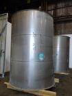 Used Valley Foundry & Machine Works Tank, Approximate 5,000 Gallon, 304 Stainless Steel, Vertical. Approximately 102